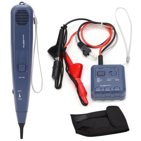 Tester Per Cavi Di Rete Cercatore Portatile Di Linee Telefoniche Generatore Audio Rilevatore Di Cavi Localizzatore-image