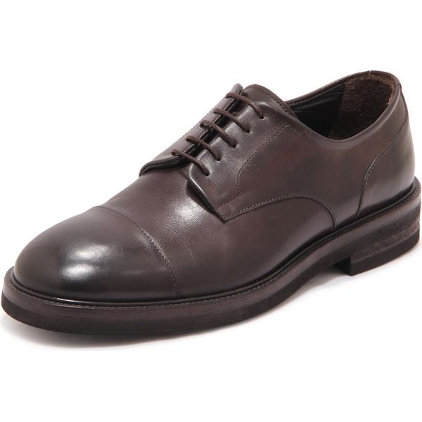 L8688 Scarpa Allacciata Uomo Caracciolo Uomo Vintage Effect Shoes-image