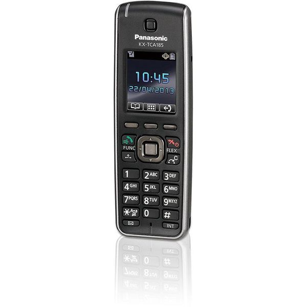 Panasonic KX-TCA 185 Portatile, Display A Colori, Id Chiamante, 11 Ore Di Conversazione, 8 Giorni Di Standby, Funzione Vivavoce, Dect-image