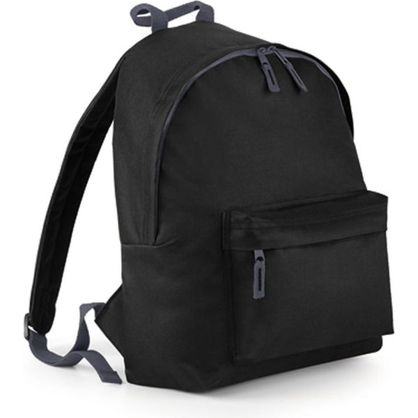 Bagbase BG125J | Zaino Junior Fashion Kids | 28 X 38 X 19 Cm - Colore: Nero - Dimensioni: 28 X 38 X 19 Cm-image
