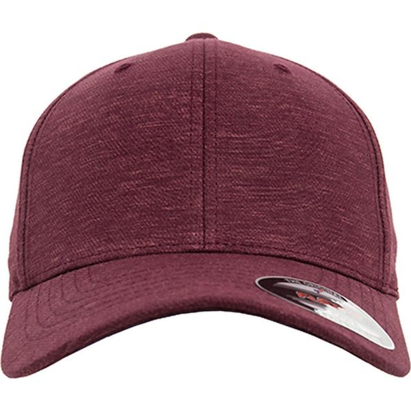 Flexfit FX6277M | Berretto Flexfit Natural Melange, Elastico Integrato - Colore: Borgogna Melange - Taglia: L/Xl-image