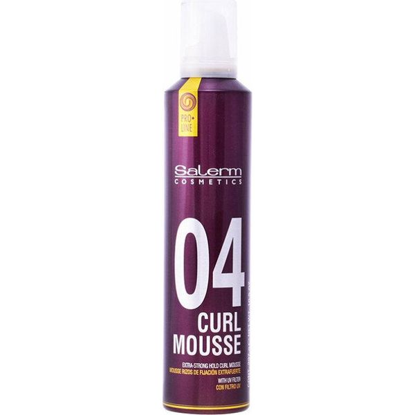 Salerm Cosmetics 04 Curl Mousse Extra Strong 405Ml-image