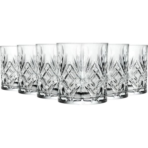 Bicchiere Da Whisky In Cristallo Rcr "Melodia, Set Di 6 Bicchieri Da 230 Ml"-image