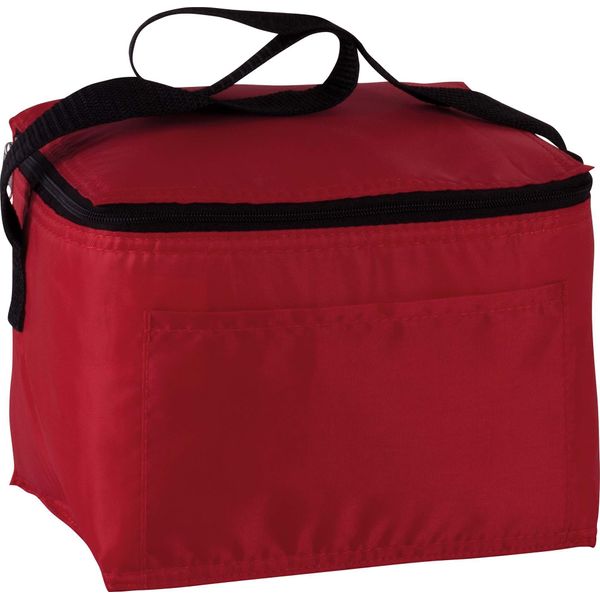 Kimood Borsa Termica Mini Borsa Pranzo Cool Box, Dimensione:U, Colore:Rosso-image