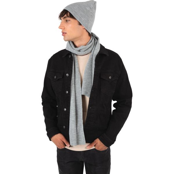 K-Up Cappello Da Uomo Beanie Cappello Invernale Slouch Trend Maglia Cappello Caldo, Taglia:U, Colore:Nero-image
