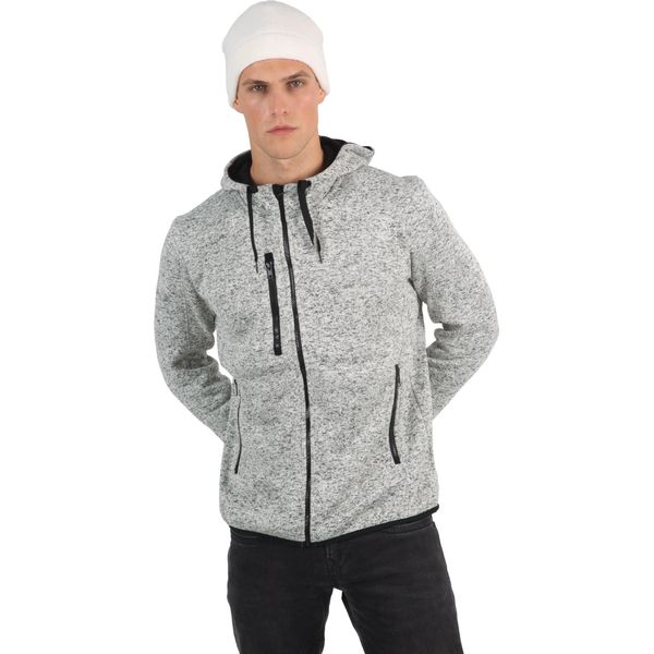 K-Up Cappello Da Uomo In Pile Cappello Invernale Cappello Sportivo Caldo, Taglia:U, Colore:Bianco-image
