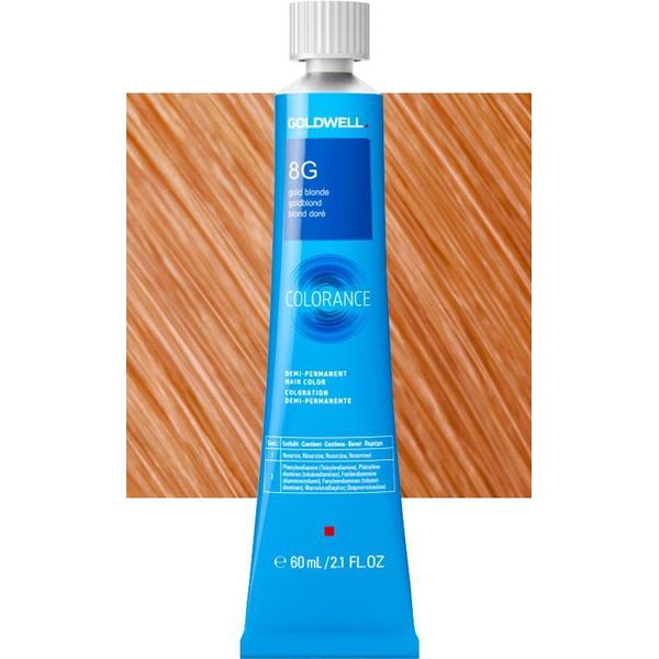 8GB Biondo Beige Sahara Chiaro Goldwell Colorance Warm Blondes Tb 60Ml-image