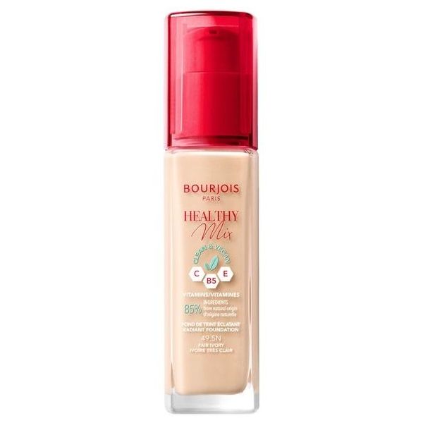 Bourjois Healthy Mix Clean Primer Illuminante 49,5 Avorio Chiaro, 30Ml-image