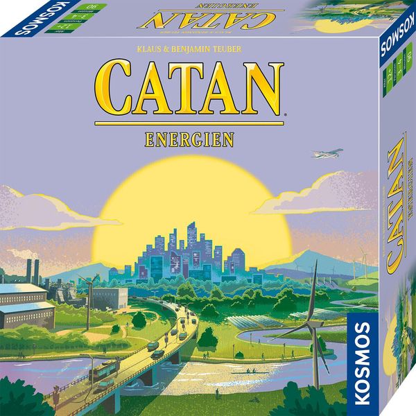 Kosmos Catan - Energien, Strategiespiel, Gesellschaftsspiel, Ab 12 Jahren, 684365-image