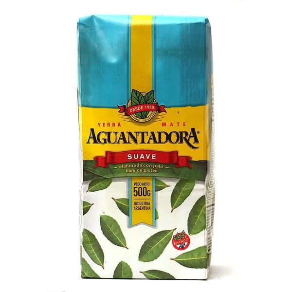 Tè Yerba Mate Aguantadora Suave 500G - Argenitnien Yerba Mate 0,5Kg-image
