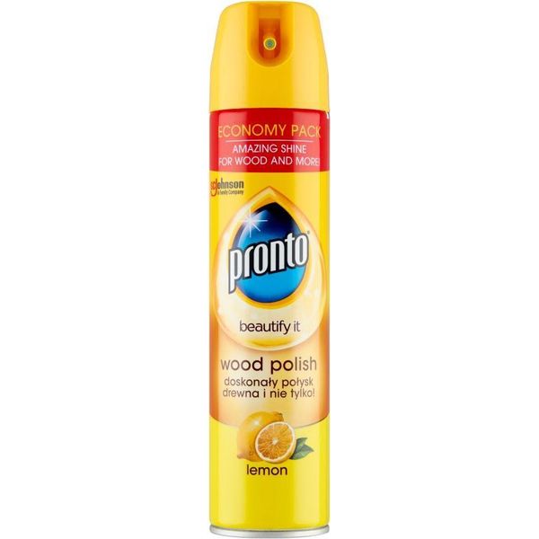Spray Detergente Al Rinfrescante Profumo Di Limone Per Mobili, 300 Ml-image