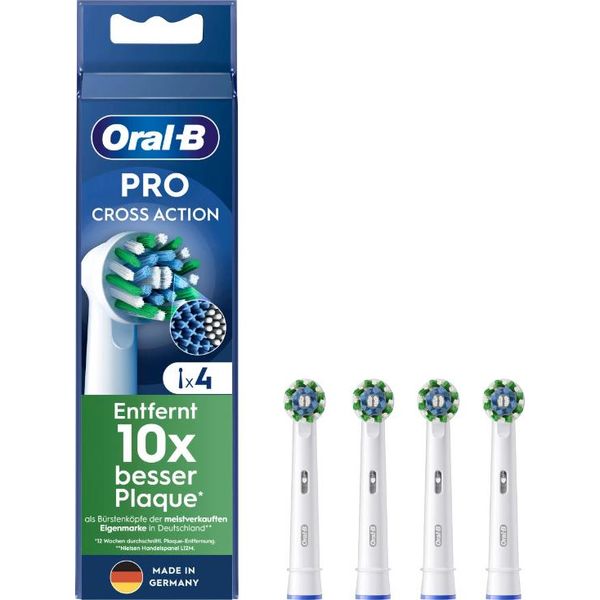 Spazzolino Elettrico Oral-B Cross Action Pro, 4 Pz-image