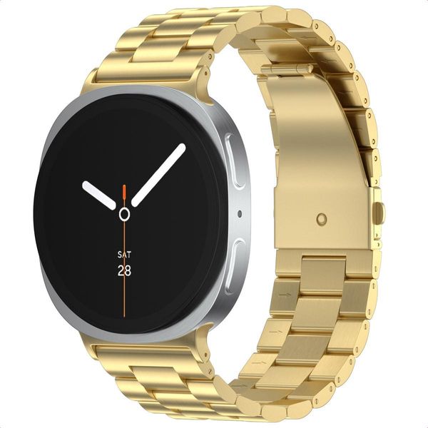 Imoshion Fascia In Acciaio Per Samsung Galaxy Watch 8 (40/44 Mm) / Classic (46 Mm) - Oro-image