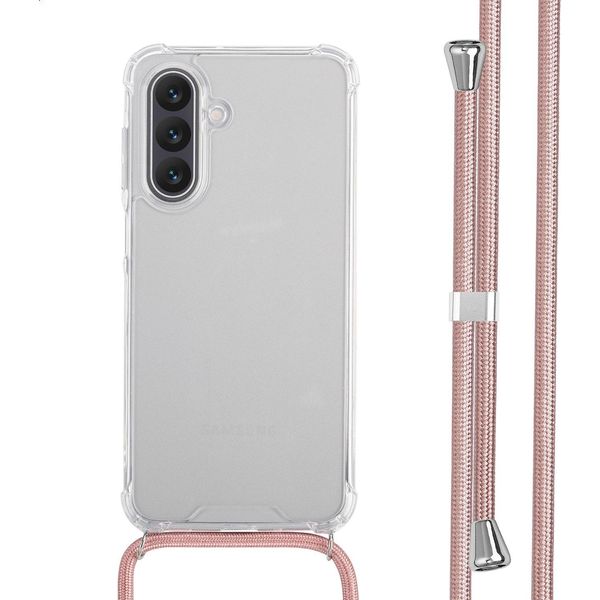 Custodia Protettiva Imoshion Samsung Galaxy A17 (5G)/Samsung Galaxy A17 (4G) Con Cinturino Posteriore E Catena Custodia Per Cellulare Samsung Galaxy A17 (5G)/Samsung Galaxy A17 (4G) - Oro Rosa-image