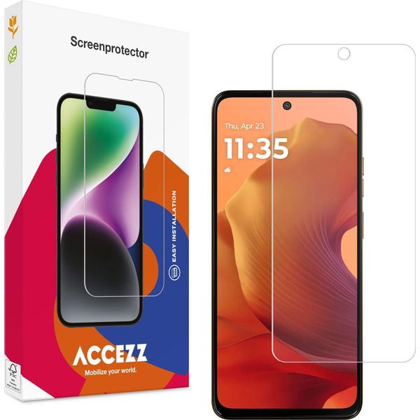 Accezz Protezione Dello Schermo In Vetro Temperato Per Motorola Moto G56-image