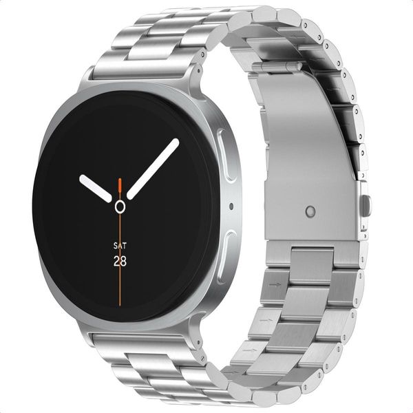 Imoshion Cinturino In Acciaio Per Samsung Galaxy Watch 8 (40/44 Mm) / Classic (46 Mm) - Argento-image