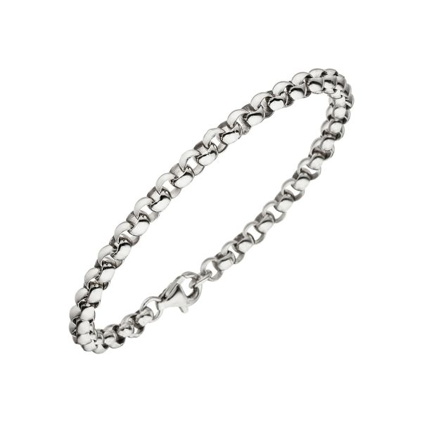 Silberarmband Jobo, Silber (Silber 925), ArmbäNder, Damen, 21Cm, Silber 925 (Sterlingsilber), Silberarmband, Erbsarmband 925 Silber 21 Cm-image