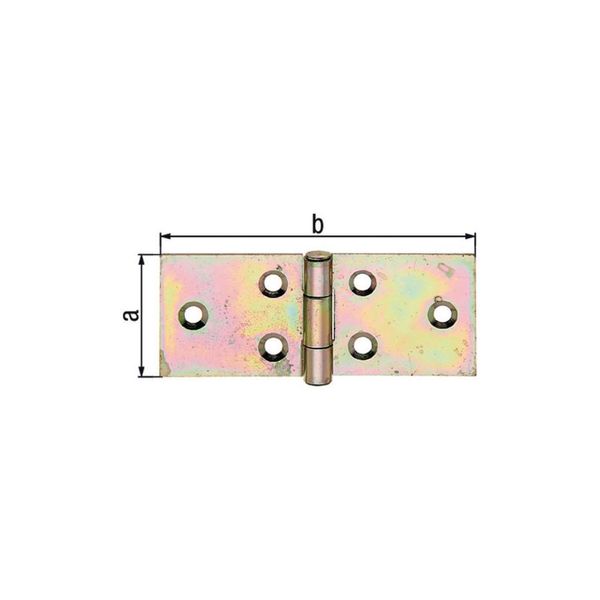 Cinghia Da Tavolo Alberts 20X, Con Perno Rivettato In Acciaio Inox, Zincata Sendzimir-image