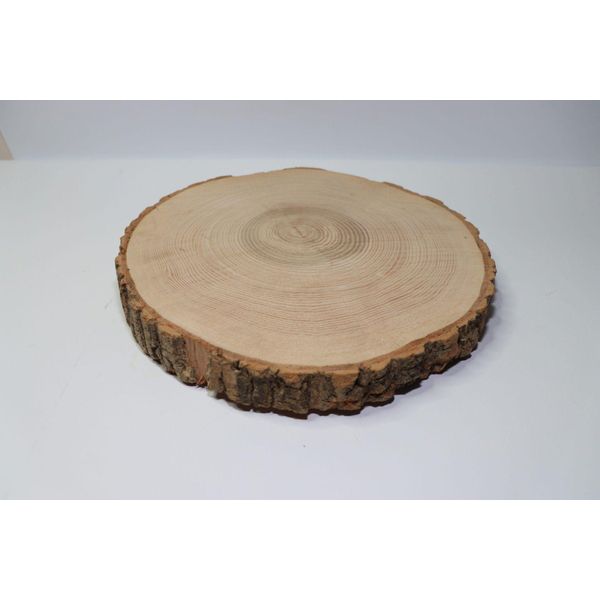 Fetta Di Legno Di Quercia 40X6Cm, Pezzo Di Quercia, Lastra Di Quercia, Legno Massiccio, Tronco Di Quercia, Tronco D'albero, Tagli Di Quercia-image
