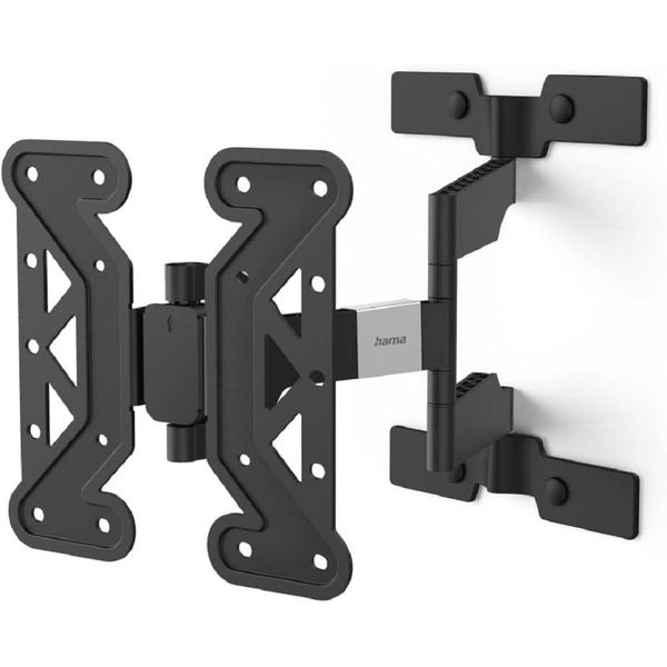 Hama Supporto A Parete Per Tv Girevole E Inclinabile Extra Piatto 122 Cm Da 48 A 25 - Supporto A Parete Per Tv - Girevole - Inclinabile - Extra Piatto - Da 122 Cm (48) A 25 Kg (00220848)-image