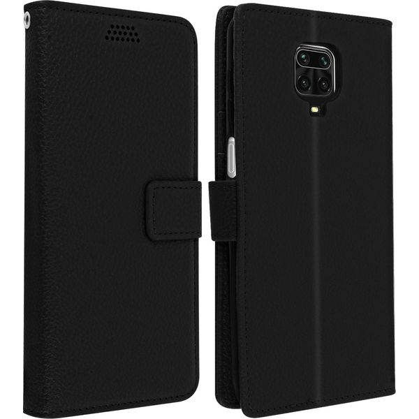 Avizar, Xiaomi Redmi Note 9S / 9 Pro / 9 Pro Max Custodia Con Slot Per Schede, Nero-image