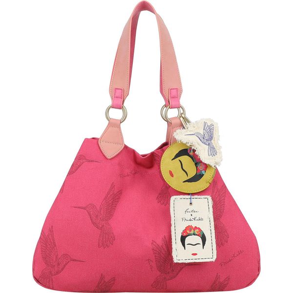 Fritzi Aus PreußEn Borsa Shopper Fritzi X Frida Kahlo Izzy Limited Kolibri Canvas Shopper Pinki Rosa-image