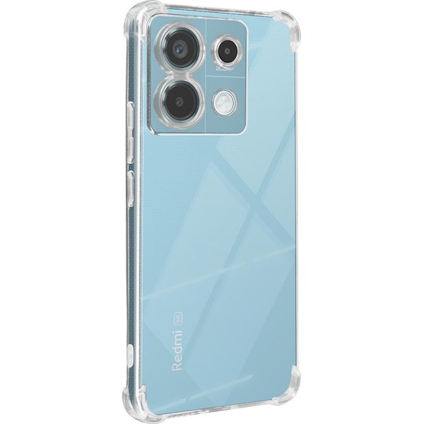 Mayaxess, Custodia Protettiva Per Xiaomi Redmi Note 13 Pro 5G Angoli Rinforzati, Trasparente-image
