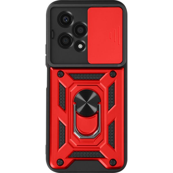 Mayaxess, Custodia Protettiva Per Honor 200 Lite Con Supporto Ad Anello Per Fotocamera, Rosso-image