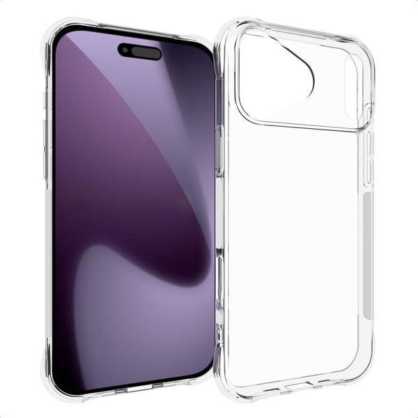 Imoshion Cover Per Telefono Cellulare Per Apple Iphone 17 Pro Max - Silicone Antiurto - Trasparente-image
