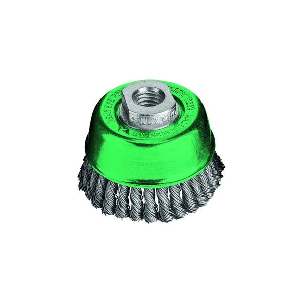 Lessmann TopfbüRste Edelstahl Gezopft 65X0,5Mm Besatz 30X6Mm Gez.Draht (482807)-image