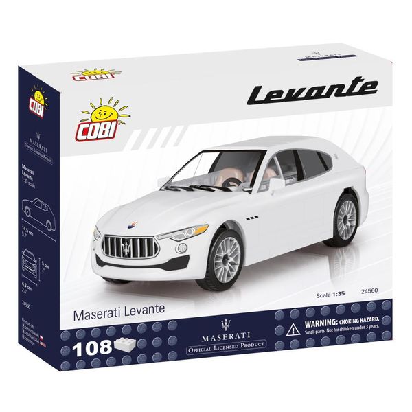 Cobi Maserati Levante, Auto, Veicolo, Auto Da Collezione, Giocattolo, Gioco, Mattoncini Da Costruzione, 108 Parti, 24560-image