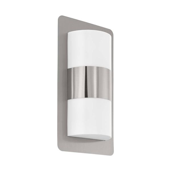 Eglo 98085 Cistierna E27 Lampada Da Parete/Soffitto Per Esterni In Acciaio Inox Bianco IP44-image