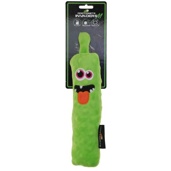 Gioco Per Cani, Peluche, Bastone Da Lancio, Dog Comets Invader Green M-image