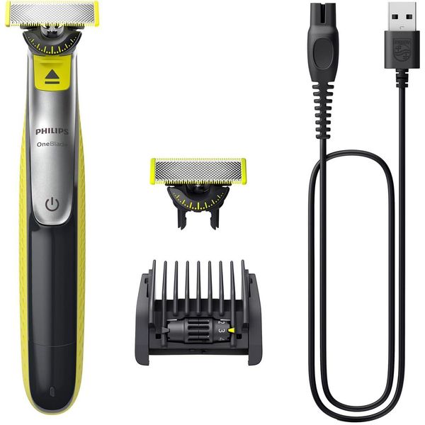 Oneblade 360 Face - Regolabarba E Regolabarba Elettrico, 2X Lama 360, Pettine Regolabile 5-In-1-image