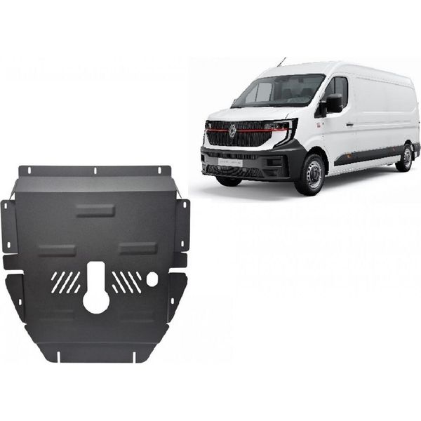 Protezione Antincastro In Acciaio Per Motore Renault Master-image
