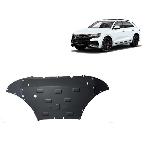 Protezione Antincastro In Acciaio Per Motore Audi Q8-image