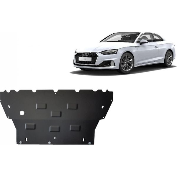 Protezione Antincastro In Acciaio Per Motore Audi A5-image