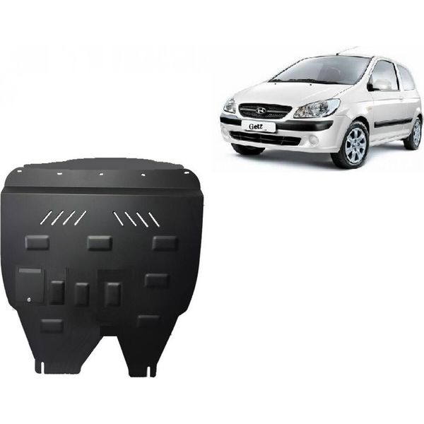 Protezione Antincastro In Acciaio Per Motore Hyundai Getz-image