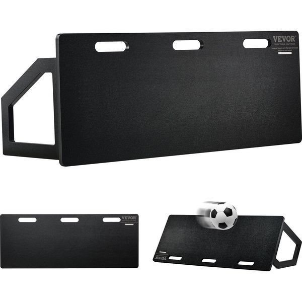 45 "X18"" Soccer Rebounder Board Muro Di Calcio Portatile Con Rimbalzo A 2 Angoli"-image