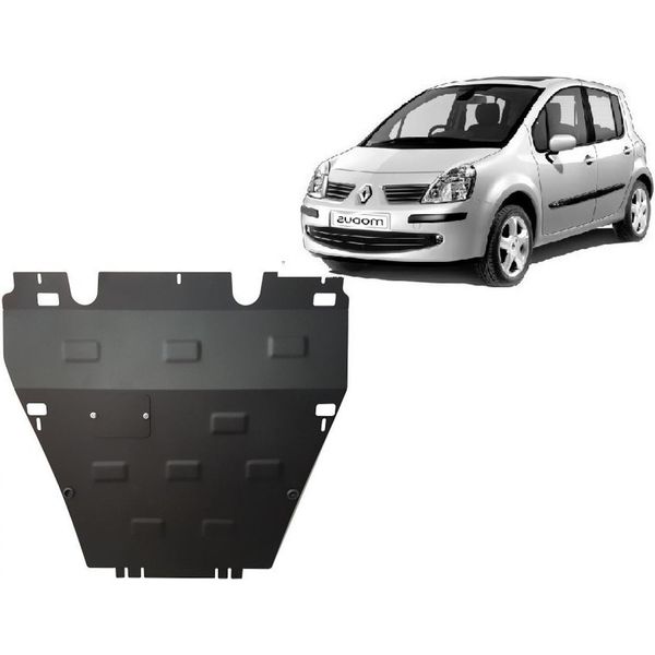 Protezione Antincastro In Acciaio Per Motore Renault Modus-image