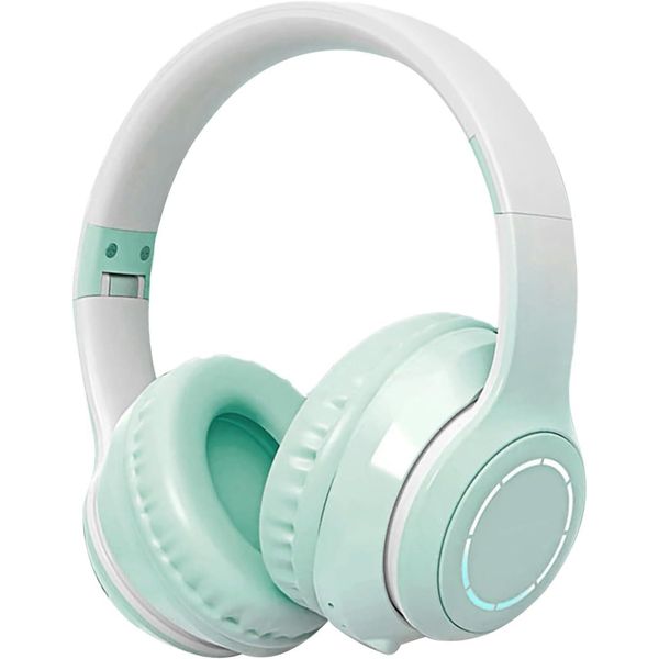 Cuffie Wireless, Suono Stereo Multifunzionale, Cancellazione Del Rumore, Bassi Potenti, Cuffie Over-Ear Regolabili, Cuffie Wireless Pieghevoli-image
