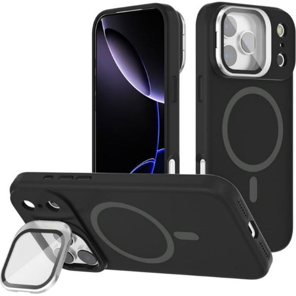 Inf Custodia Magnetica Per Iphone 17 Pro - Silicone Antiurto E Cover Tpu-image