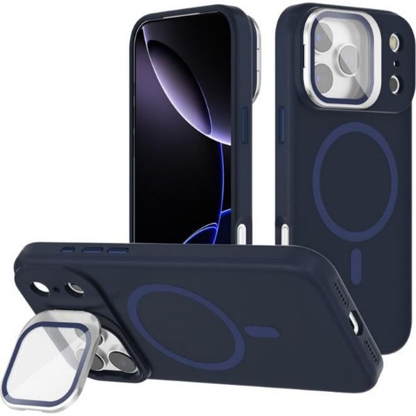 Inf Custodia Magnetica Per Iphone 17 Air, Silicone Tpu Antiurto Con Supporto-image