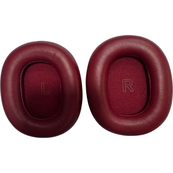 Inf Cuscinetti Di Ricambio In Pelle Di Pecora Per Cuffie Bang & Olufsen Beoplay H95 - 2 Pezzi Rosso-image