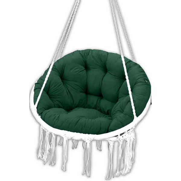 Ampo Cuscino Per Altalena Sospesa, Cuscino Per Sedia Sospesa, Altalena In Rattan, Cuscino Per Bozzolo Sospeso-image