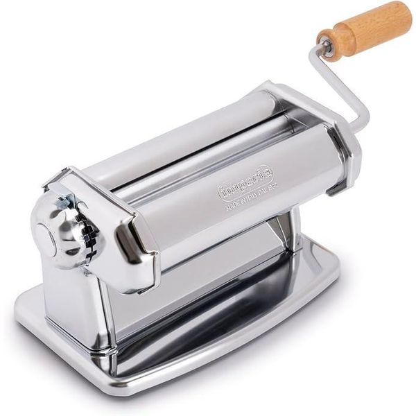 Imperia - Macchina Per La Pasta Classic Line. Macchina Per La Pasta. Italy. Macchina Per Pasta Fresca In Acciaio Inox. Macchina Per La Pasta Manuale Con Manovella.-image