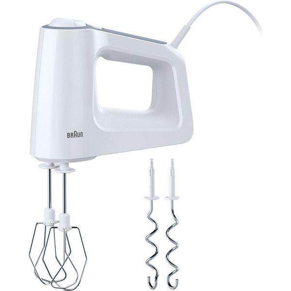 Braun Hm 3100 Wh Handmixer 500 W Weiß (0X22211007)-image