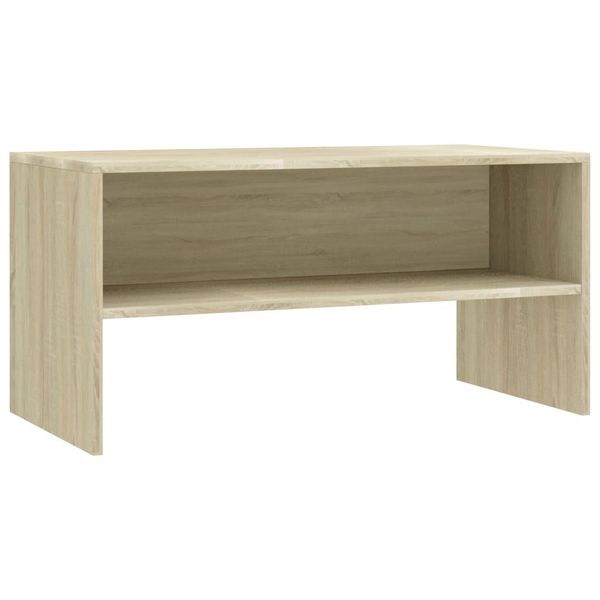 Vidaxl Mobile Tv Rovere Sonoma 80X40X40 Cm Materiale A Base Di Legno-image