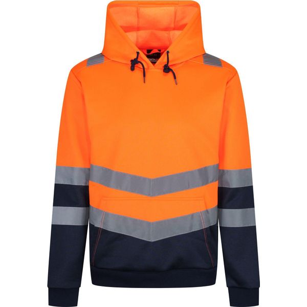 Regatta Professional - Felpa Con Cappuccio Ad Alta Visibilità Da Uomo RG6395 (3XL) (Arancione)-image