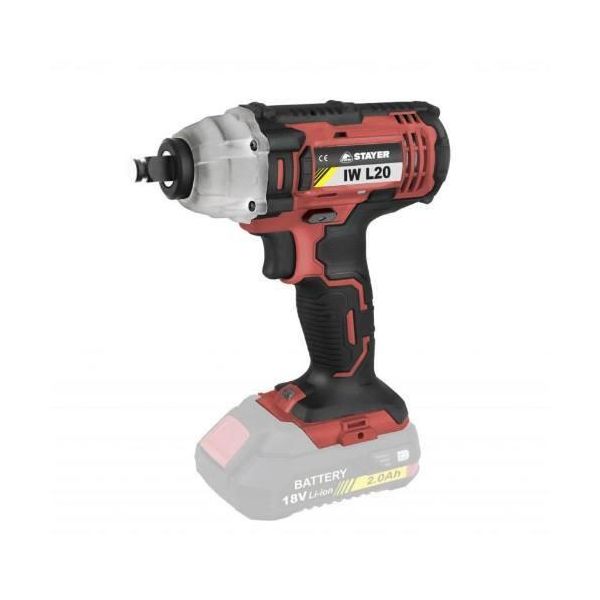 Avvitatore A Impulsi A Batteria Iw L20 , 18V (Senza Batteria E Caricabatterie), Stayer-image